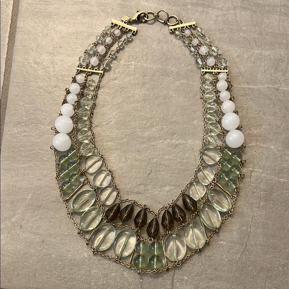 Elegant Multi-Color Beaded Necklace